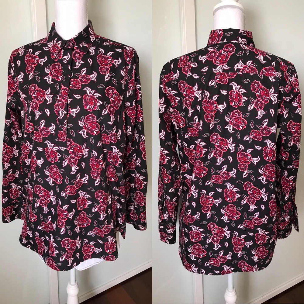 Lands’ End ‘No-iron’ Supima Cotton Tunic Top/Shirt